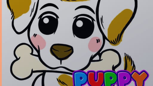 Puppy Coloring Book