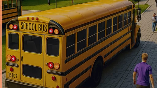 School Bus Driving Game