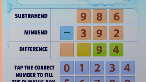 Subtraction Practice
